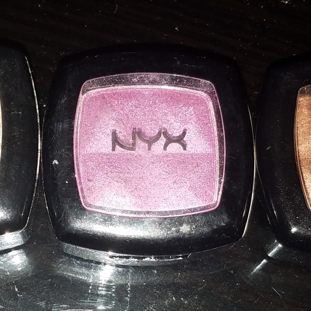 NYX eyeshadows
